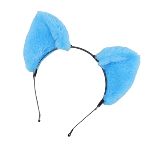 Handgefertigtes Plüschohr Stirnband Anime Fair Stirnband Maskeraden Kostüm Kopfbedeckung Cosplay Tierkostüm Sparzubehör Accessoire Purry Ohrs Haarhoop von Storage Bag