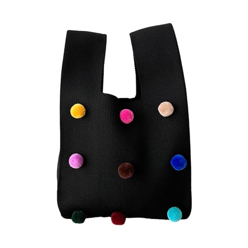 Handtasche Shopper Bag Color Ball Design Einkaufstasche Schulter Großkapazität Tasche Für Mädchen Frauen Trendige Taschen Einzigartige Designhandtasche von Storage Bag