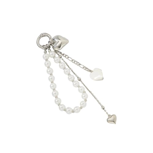 Heart Pearls Bag Charme Anhänger Ästhetische Geldbörse Zauber Ästhetische Schlüsselanhänger Schlüsselring Für Frauen Rucksackbalken Handtasche Decors Bag Charms Accessoires Heart Pearls Bag Charme Anhänger Ästhetische Geldbörse Zauber Ästhetische Schlüsselanhänger Schlüsselring Für Frauen Rucksackbalken Handtasche Decors Bag Charms Accessoires von Storage Bag