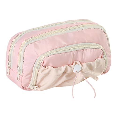 Hochkapazitäts Bleistiftkoffer Multi Kompartiment Bleistiftbeutel Mehrschichtiger Stiftbeutel Organisatoren Case Travel Make Up Taschen Mehrzweck Büroschulenbeutel von Storage Bag
