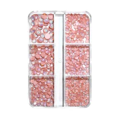 Klare Nagelkunst Strasssteine Klare Mädels Nagel Edelstein Kunstdekorationen Schmuck Rückenkristalle Kristalle Strauchsteine Kit Kit von Storage Bag