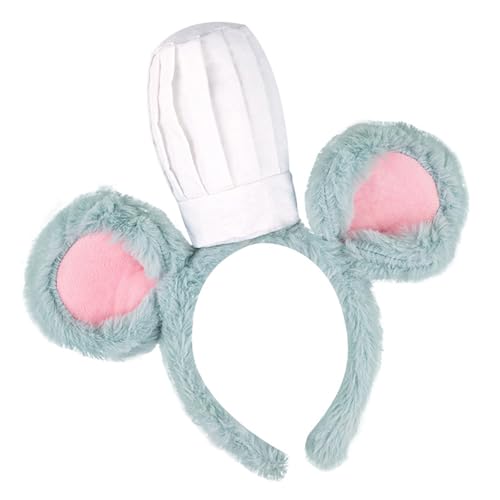 Köche Form Haare Hoop Mausmuster Ohren Stirnbänder Schöne Cosplay Kopfstücke Für Kochbegeisterte Themen Party Accessoire Köche Form Haare Hoop Mausmuster Ohren Stirnbänder Schöne Cosplay Kopfstücke Für Kochbegeisterte Themen Party Accessoire von Storage Bag