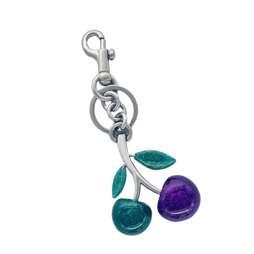 Leichte Kirschenkörper Keyring Fruchtform Keychain Geldbeutel Charme Stylish Backpack Accessoire Für Trendige Frauen Und Teenager Zinklegierung Schlüsselhalter von Storage Bag