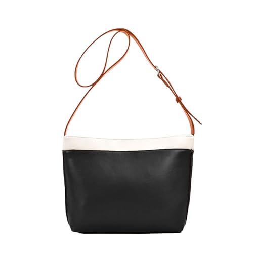 Leichte Umhängetasche Vintage Messenger Bag Frauen Pendelpendel Handtasche Fashion Crossbody Taschen Eimer Tte Mode Schulter Breites Gurt von Storage Bag