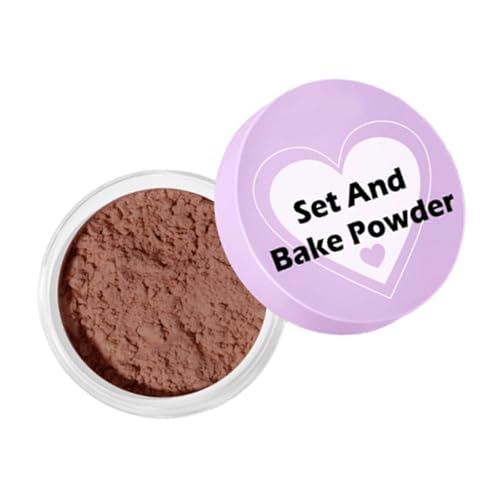 Lose Einstellung Pulver Scheinen Kontrollgesichtspulver Backgepulver Pulver Make Up Ausdehnt Make Up Verschleiß Für Frauen Mädchen Backen von Storage Bag