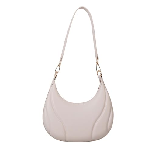 Mode Achselhöhlengeldbeutel PU Leder Umhängetasche Solid Color Closen Unterarmtaschen Für Reisen Und Outings Umhängetasche Mode Achselhöhlengeldbeutel PU Leder Umhängetasche Solid Color Closen Unterarmtaschen Für Reisen Und Outings Umhängetasche von Storage Bag