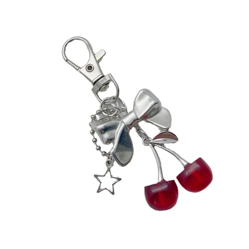 Mode Cherrys Bag Charme Keychain Für Frauen Mit Robusten Leichtmetallmaterialien Für Geldtaschen Rucksäcke Geldbeutelzubehör Mode Cherrys Bag Charme Keychain Für Frauen Mit Robusten Leichtmetallmaterialien Für Geldtaschen Rucksäcke Geldbeutelzubehör von Storage Bag