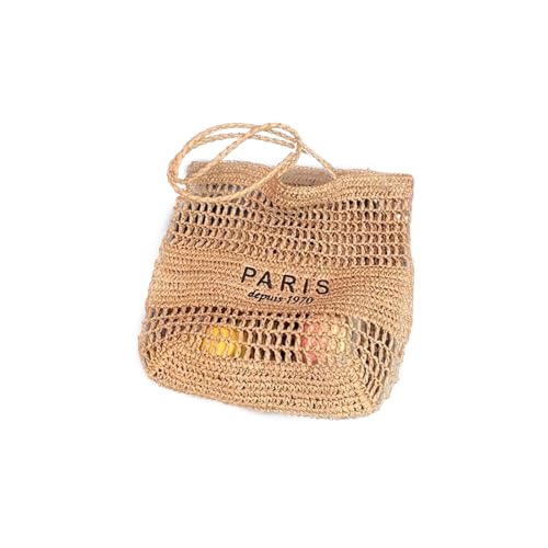 Mode Openwork Handtasche Für Frauen Leichtes Praktisches Design Komfortabler Riemen Perfekt Für Urlaub Oder Stadtspaziergang Frauen Beachbeutel Mit Hohlem Design von Storage Bag