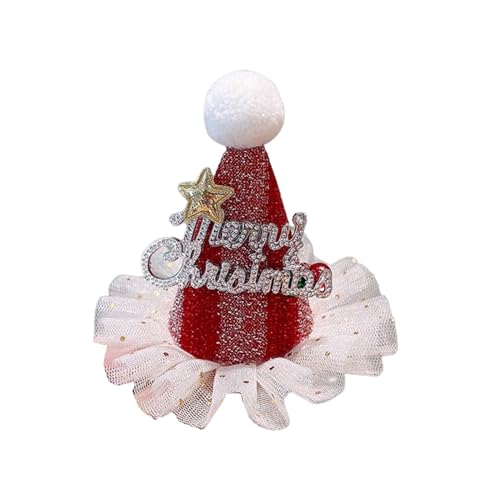 Mode Weihnachten Weihnachtsmütze Stirnband Haare Frauen Mädchen Haarnadel Haare Clip Weihnachtsfeier Kopfbedeckung Kopfspeise Accessoire von Storage Bag