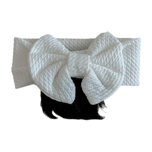 Neugeborene Haarteil Kopfbedeckung Baby Girls Cosplay Haarband Mit Schönen Bowknot Bony Decor Festival Haar Ornament Baby Party Haar Ornament von Storage Bag