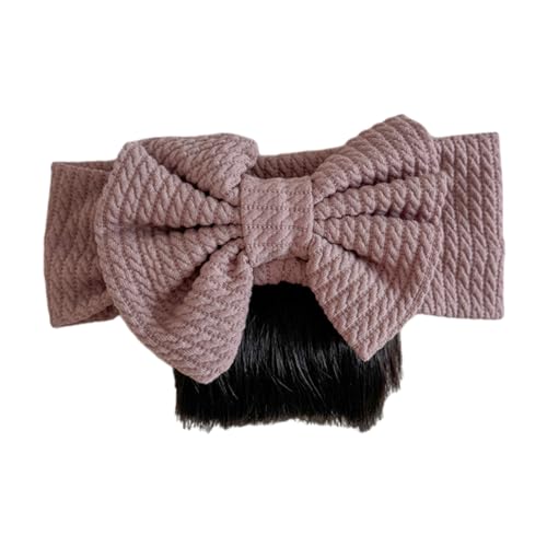 Neugeborene Haarteil Kopfbedeckung Baby Girls Cosplay Haarband Mit Schönen Bowknot Bony Decor Festival Haar Ornament Baby Party Haar Ornament von Storage Bag
