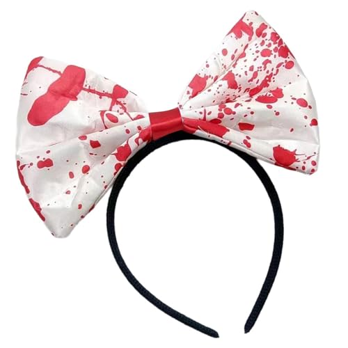 Neuheit Halloween Bowknot Kopfbedeckung Gothizismus Styles Haardekoration Erwachsene Mädchen Kopfschmuck Für Halloween Outfit Horror Theme Hair Hoop von Storage Bag