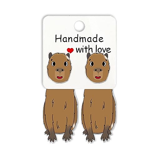 Niedliche Cartoon Pufferfischohrohrringe Acryltier Piercing Ohrringe Mode Schmuck Einfach Für Frauen Mädchen Süßes Acryl Tierohrohrschstene Modeschmuck Einzigartig von Storage Bag