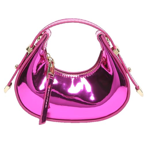 PU Leder Abendtasche Für Frauen Elegante Kupplungsbeutel Abend Handtasche Clutch Bag Auf Auffällige Knödel Damen PU Leder Geldbeutel Auffällige Handtasche von Storage Bag