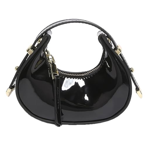 PU Leder Abendtasche Für Frauen Elegante Kupplungsbeutel Abend Handtasche Clutch Bag Auf Auffällige Knödel Damen PU Leder Geldbeutel Auffällige Handtasche von Storage Bag