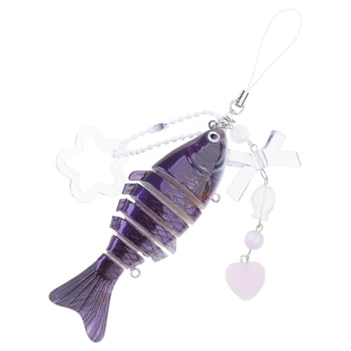 Realistische Fisch Und Star Geformte Mobiltelefon Lanyard Handgefertigtes Schlüsselbund Anhänger Mobile Zubehör Für Männer Und Frauenzubehör von Storage Bag