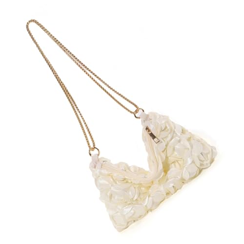 Rose Blumenabend Clutches Bag Ladies Pailletten Satins Crossbody Handtasche Mit Kette Für Hochzeitsfeiern Event Brautjungfer Abendtasche Rose Blumenabend Clutches Bag Ladies Pailletten Satins Crossbody Handtasche Mit Kette Für Hochzeitsfeiern Event Brautjungfer Abendtasche von Storage Bag