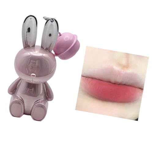 Samt Matte Flüssiger Lippenstift Langkleidung Lip Color 2 In 1 Schlüsselbund Lipgloss Färbung Hochpigmentlippen Glaze Frauen Kaninchenlippen Glasur Glasur von Storage Bag