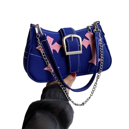 Storage Bag 2023 Canvas Crossbody Taschen Lässige Umhängetaschen Kleine Quadratische Tasche Mode Achselhöhlen Achselhöhle Trendy Unterarm Für Frauen Schulterinnen Schulter von Storage Bag