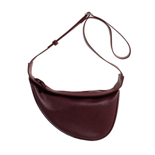 Storage Bag 2024 PU Umhängetaschen Unterarmtasche Große Kapazität Mode Achselhöhlen Achselbeutel Vielseitige Trendige Taschen Für Mädchen Frauen Crossbody Synthetic Leder von Storage Bag