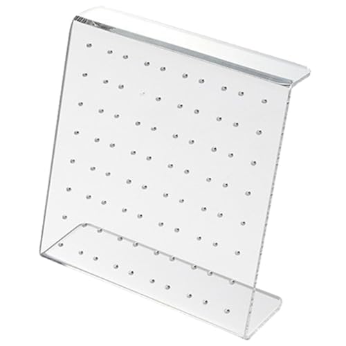 Storage Bag 50/80 Löcher Ohrringe Display Ständer Ohrstollen Acrylschmuck Display Ohrring Showcase Organizer Speicher Acrylohrring von Storage Bag