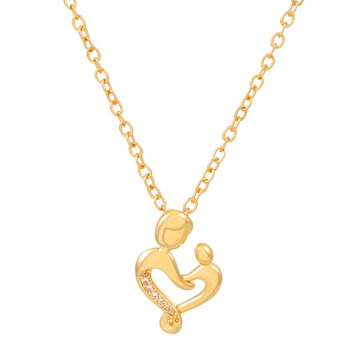 Storage Bag Auffälliges Fangen Mutter Kind Umarmung Liebe Halskette Mode Frauenhals Accessoire Mode Anhänger Halskette Für Mutter Geschenk Auffällige Kind Umarmen Liebe von Storage Bag