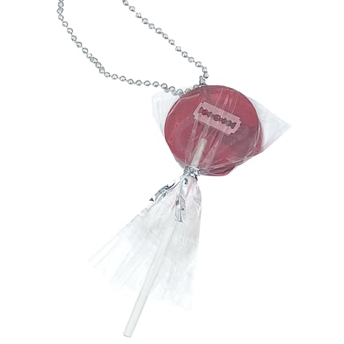 Storage Bag Buntes Lollipop Anhänger Halskette Einstellbare Länge Schlüsselbeinkette Mode Colarbone Kettenschmuck Für Frauen Vielseitiges Accessoire Storage Bag Buntes Lollipop Anhänger Halskette Einstellbare Länge Schlüsselbeinkette Mode Colarbone Kettenschmuck Für Frauen Vielseitiges Accessoire von Storage Bag