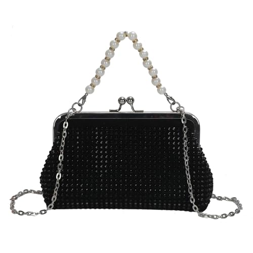 Storage Bag Crossbody Geldbörse Kleine Clutch Tasche Strasshandtasche Geldtasche Abendbeutel Kette Schulter Für Hochzeit Prom Party Club Handtasche Geldbörsen Für Frauen Tasche Und Handtaschen von Storage Bag