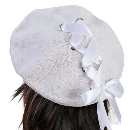 Storage Bag Erwachsene Selbst Tie Bowknot Mädchen Französische Heiße Mädchen Frau Winter Winter Fotografie Camping Shopping Maler Hüte Für Frauen Maler Hüte Für Erwachsene Arbeiten von Storage Bag