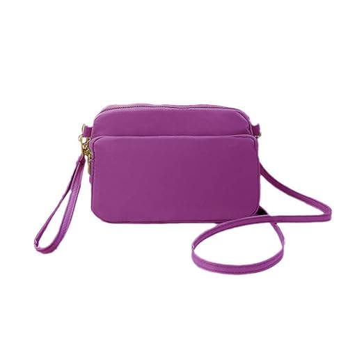 Storage Bag Feste Farbe Einfacher Mode Kleine Quadratbeutel Umhängetasche Für Frauen Mädchen Trendige Freizeittaschen Große Kapazität Crossbody Splash Proof Nylon von Storage Bag