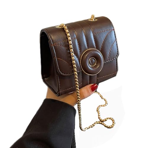 Storage Bag Gesteppte Crossbody Geldbörse Mit Kettenband Handtasche Handtasche Kettenklappen Umhängetasche Für Mädchen Dating Arbeit Täglich Gesteppte Crossbody Taschen Für Frauen Trendy von Storage Bag