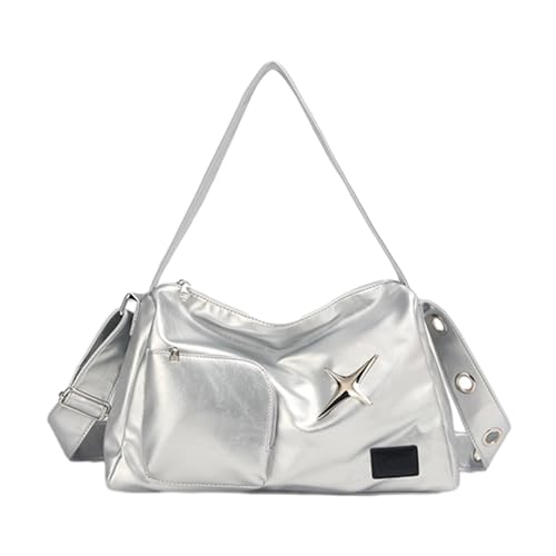 Storage Bag Großkapazität Einkaufstasche Mode Umhängetasche Frauen Y2K Handtaschen Pu Leder Pendeln Sie Freizeit Reisen Einkauf Frauen Handtasche Einkaufen von Storage Bag