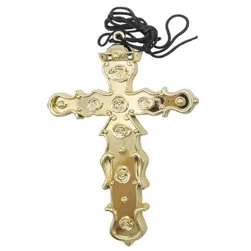 Storage Bag Halloween Masquerade Requisiten Gekreuzt Halskette Trend Hip Hop Leichte Luxus Weibliche Sommerschlüsselblätter Kette Mode Schmuckkragen Halskette Für Mädchen von Storage Bag