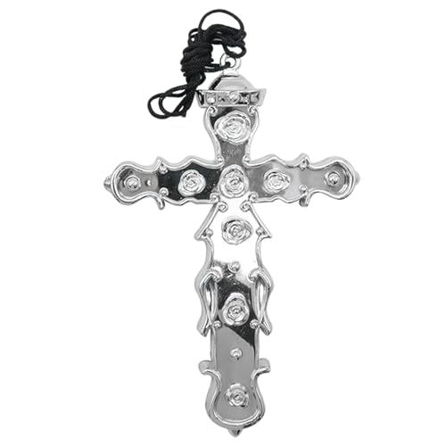 Storage Bag Halloween Masquerade Requisiten Gekreuzt Halskette Trend Hip Hop Leichte Luxus Weibliche Sommerschlüsselblätter Kette Mode Schmuckkragen Halskette Für Mädchen von Storage Bag