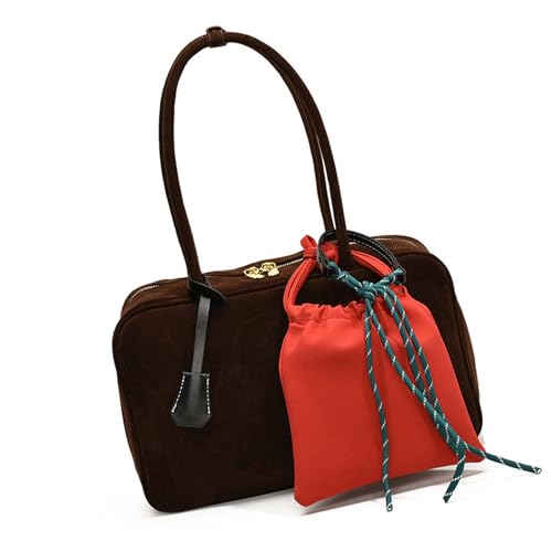 Storage Bag Klassische Faux Sutedes Leder Umhängetasche Mit Geldbeutel Ausreichend Raum Reißverschluss Handtasche Für Büropendel Und Kurzurlaube Modische PU Lederhandtasche Storage Bag Klassische Faux Sutedes Leder Umhängetasche Mit Geldbeutel Ausreichend Raum Reißverschluss Handtasche Für Büropendel Und Kurzurlaube Modische PU Lederhandtasche von Storage Bag