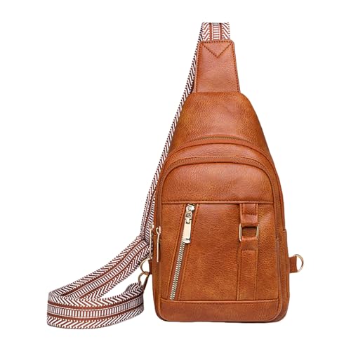 Storage Bag Kleine Brustbeutelschleuder Rucksack PU Leder Crossbody Tasche Lässig Schulter Rucksack Reise Daypack Für Unisex PU Leder Crossbody Brust Lässig Schulter Storage Bag Kleine Brustbeutelschleuder Rucksack PU Leder Crossbody Tasche Lässig Schulter Rucksack Reise Daypack Für Unisex PU Leder Crossbody Brust Lässig Schulter von Storage Bag
