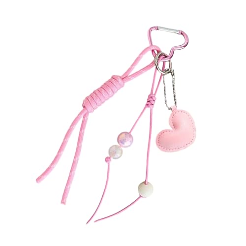 Storage Bag Köstliche Herzform Keychain Rucksack Charm Geldbeutel Dekoration Legierung Textur Schlüssel Schmuck Für Herzliebhaber Geschenke Süßes Seil Schlüsselbund Für Frauen von Storage Bag