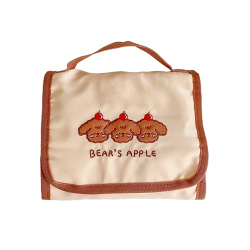 Storage Bag Langlebiger Und Modischer Make Up Tasche Toilettenbeutel Geräumiger Und Tragbarer Organisator Für Reisendestudenten Toilettenartikel Organizer Storage Bag Langlebiger Und Modischer Make Up Tasche Toilettenbeutel Geräumiger Und Tragbarer Organisator Für Reisendestudenten Toilettenartikel Organizer von Storage Bag