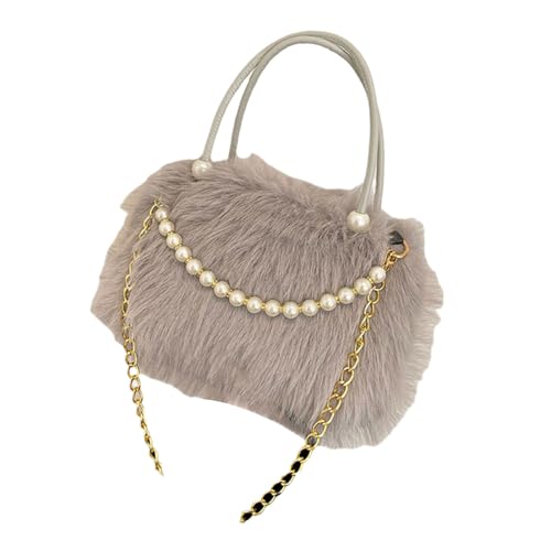 Storage Bag Luxuriöse Pelzige Umhängetasche Mit Perlenkern Für Stilvolle Frauenplüsch Handtasche Für Den Täglichen Gebrauch Oder Eine Einkaufstasche Abendveranstaltungen Storage Bag Luxuriöse Pelzige Umhängetasche Mit Perlenkern Für Stilvolle Frauenplüsch Handtasche Für Den Täglichen Gebrauch Oder Eine Einkaufstasche Abendveranstaltungen von Storage Bag