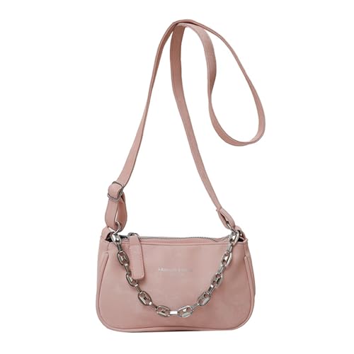 Storage Bag Metallkette PU Leder Achselhöhlen Tasche Für Frauen Modelle Unterarm Umhängetasche Crossbody Handtasche Kette Crossbody Geldbeutel von Storage Bag