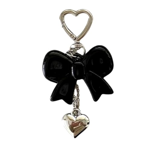 Storage Bag Mode Acryl Bowtie Charme Schlüsselbund Buntes Schmetterling Knoten Anhänger Keyring Accessoire Für Geldbörsen Und Mobiltelefone Mode Schlüsselbund von Storage Bag