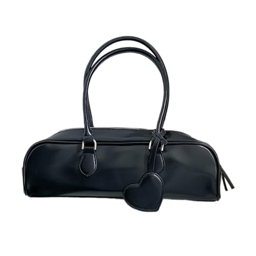 Storage Bag Mode PU Leder Umhängetasche Mit Zarer Hören Sie Anhänger Dekoration Reise Tasche Casual Handtasche Für Frauen Und Mädchen Mode Umhängetasche von Storage Bag