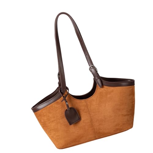 Storage Bag Mode Retro Umhängetasche Geräumige Innenraumarbeit PUSS PUEL Leder Handtasche Wasserbeständiges Frauen Accessoire Frauenbüro Handtasche von Storage Bag