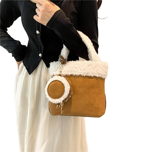 Storage Bag Modeplüschschale Mit Verstellbarem Gurt Stilvoller Und Praktischer Crossbody Taschen Handtasche Für Frauen Modische Frauentasche von Storage Bag
