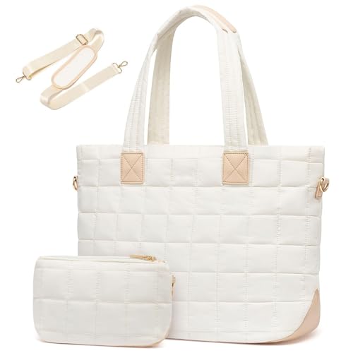 Storage Bag Multi Pocket Pufferbeutel Mit Organisationsfächer Umhängetasche Handtasche Zum Täglichen Gebrauch Und Reisen Bequemlichkeitsschulter Baumwolle von Storage Bag