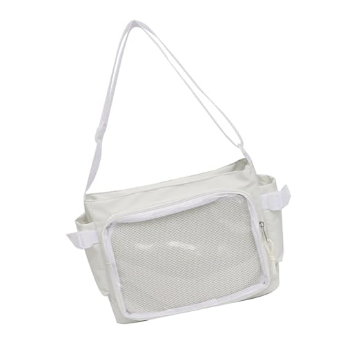 Storage Bag Praktische PVC Tasche Casual Umhängetasche Große Crossbody Geldbörse Für Den Alltag Campus Nutzung Und Anime Conventions Cosplay Event Storage Bag Praktische PVC Tasche Casual Umhängetasche Große Crossbody Geldbörse Für Den Alltag Campus Nutzung Und Anime Conventions Cosplay Event von Storage Bag