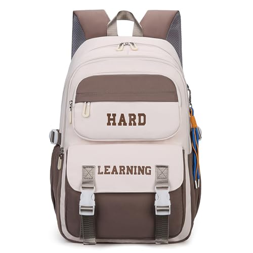 Storage Bag Rucksack Mit Großer Kapazität Bequemer Und Langlebiger Schulbeutel Casual Daypack Für Schüler Der Mittel Und Oberstufe Für Mädchen Mädchen von Storage Bag