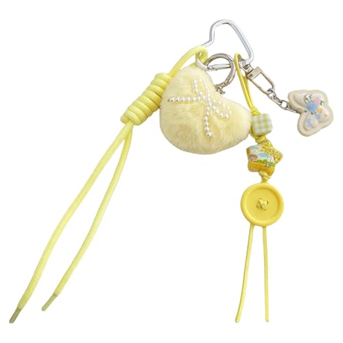 Storage Bag Schlüsselbund Anhänger Geldbörse Dekoration Stilvoller Schlüssel Charme Herz Form Einzigartige Tasche Hanging Ornament Ideal Zum Hinzufügen Von Lustigen Taschen Charme von Storage Bag