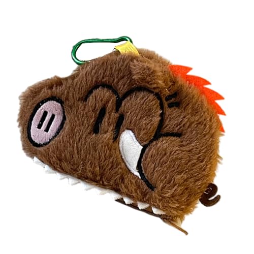 Storage Bag Schöne Schweine Münzbeutel Ändern Geldbeutel Charme Kopfhörer Aufbewahrungstasche Plüschmünze Geldmark Hülle Hülle Welpe Plüsch Kopfhörer Charm Schwein Wechseln Brieftasche von Storage Bag
