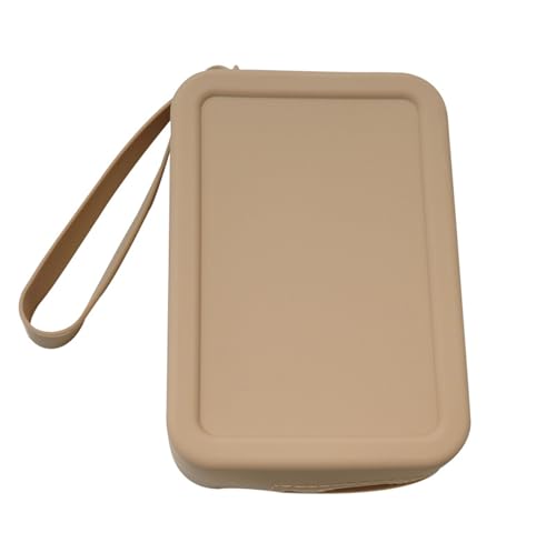 Storage Bag Silikon Reise Make Up Beutel Kosmetische Organisierte Wasserdichte Toilitätstaschen Mit Praktischen Reißverschluss Für Frauen Und Mädchen Silikon Make Up Tasche von Storage Bag